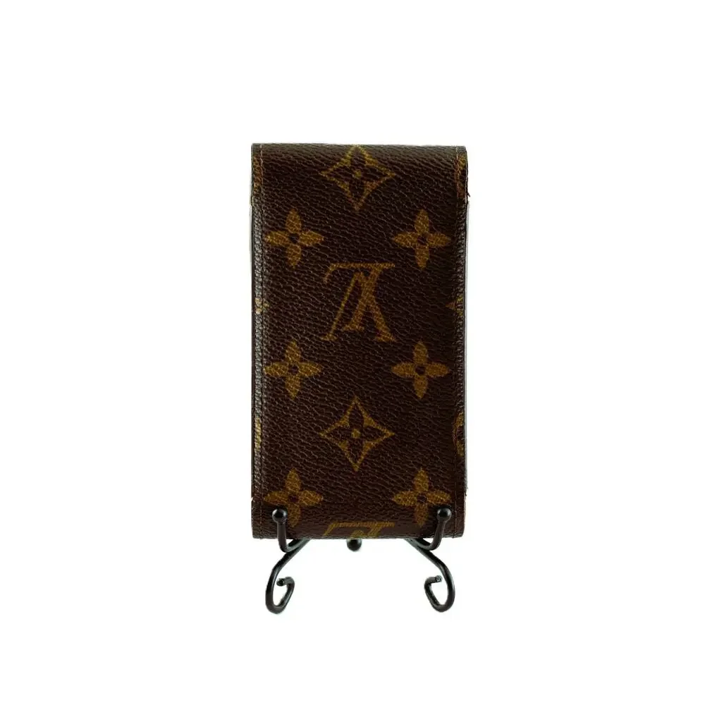 LOUIS VUITTON Monogram Etui Lipstick Case w/dustbag - date code# CT0070